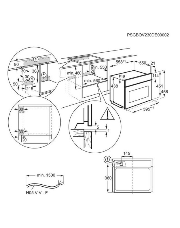 Mikrobangų krosnelė AEG 7000 serija MealAssist Microwave, NKM7N721T