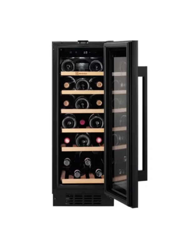 Electrolux EWS4020B5B 500 Cellaring Core įmontuojamas vyno šaldytuvas, 20 butelių, 1 zona, 5–18 °C, 30 cm