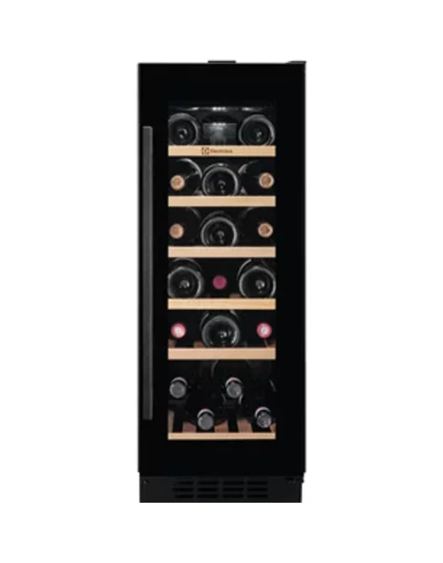 Electrolux EWS4020B5B 500 Cellaring Core įmontuojamas vyno šaldytuvas, 20 butelių, 1 zona, 5–18 °C, 30 cm