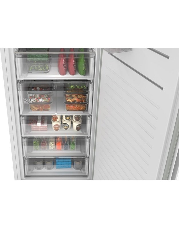 Bosch GSN562WCA Serie 4 laisvai statomas šaldiklis, 471 l, Total No Frost, C klasė, Home Connect, 35 dB