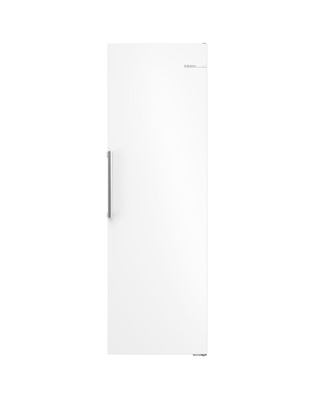 Bosch GSN36VWEG Serie 4 laisvai pastatomas šaldiklis, 334 l, Total No Frost, Home Connect, 35 dB, E klasė, baltas