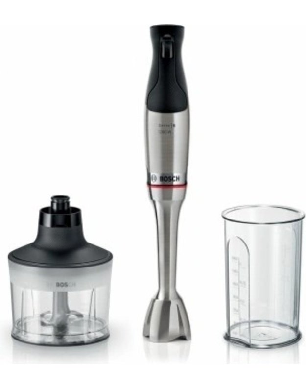 Bosch MSM6M830 Serie 6 ErgoMaster rankinis trintuvas, 1200 W, QuattroBlade System Pro, 500 ml smulkintuvas
