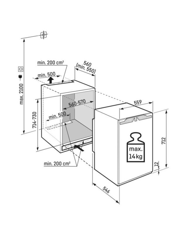 Šaldiklis Liebherr IFNbi 3553 Prime NoFrost 2