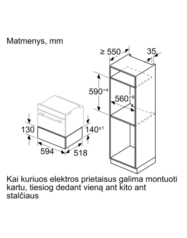 Garų stalčius Bosch BDC7111B0 2