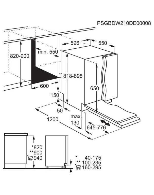Indaplovė Electrolux FSB64907Z 2