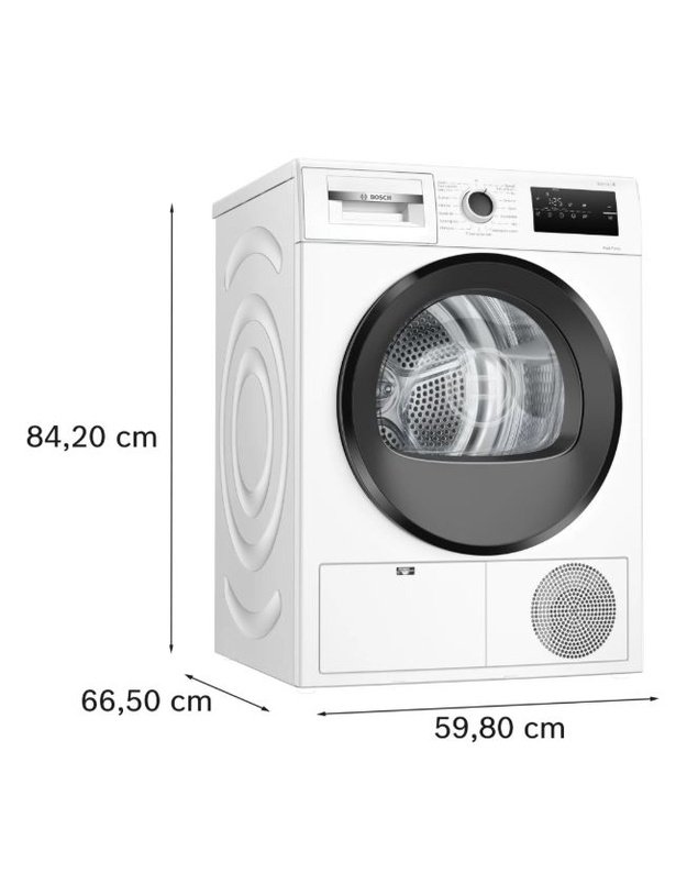 Džiovyklė Bosch WTH85V0ESN 