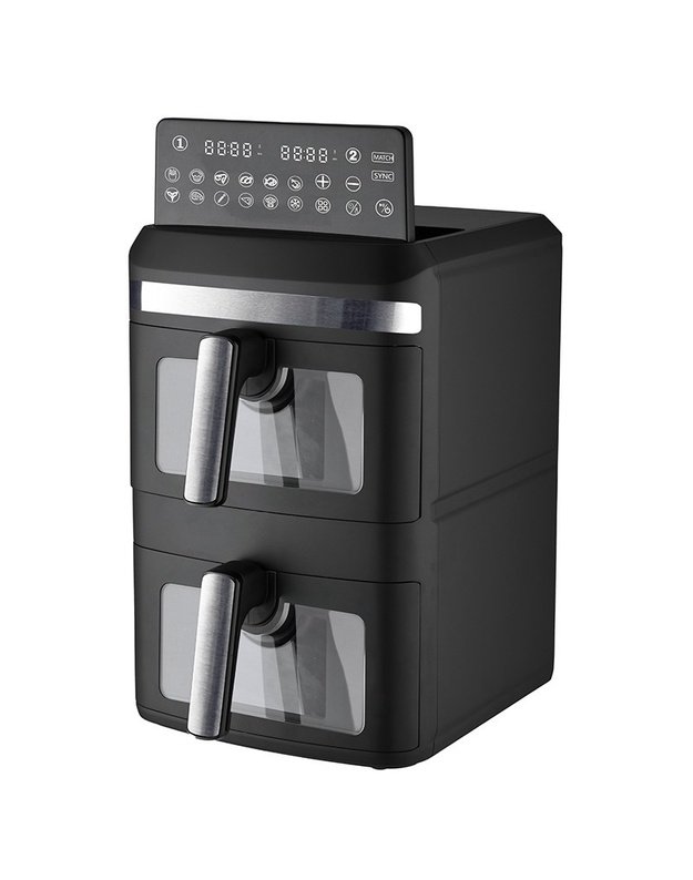 Karšto oro gruzdintuvė Zyle ZY013AF, dviejų aukštų, 2800 W, 13 l