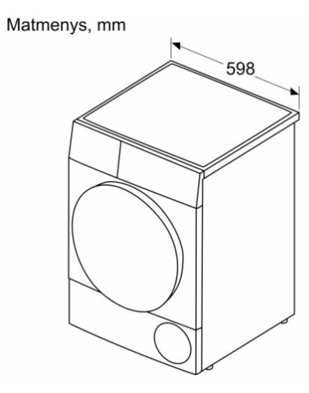 Džiovyklė Bosch WQA23300SN