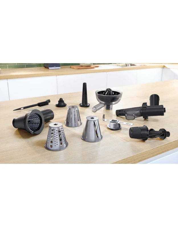 Mėsmalė Bosch MFWS640B Serie 6 MultiPower, juoda / sidabrinė