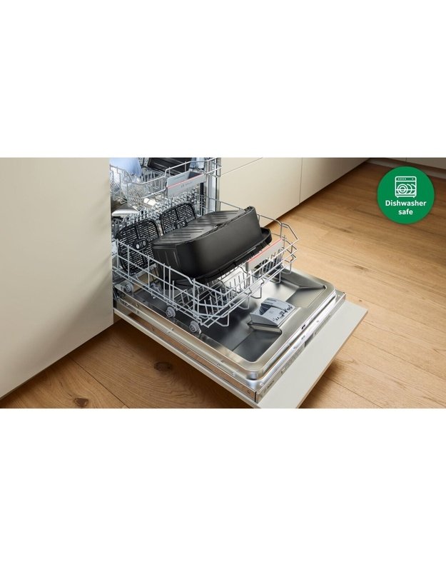 Bosch MAFD490B1 Serie 4 karšto oro gruzdintuvė, 10 l / 2 × 5 l, 2500 W, SYNC, MATCH, grilio rinkinys