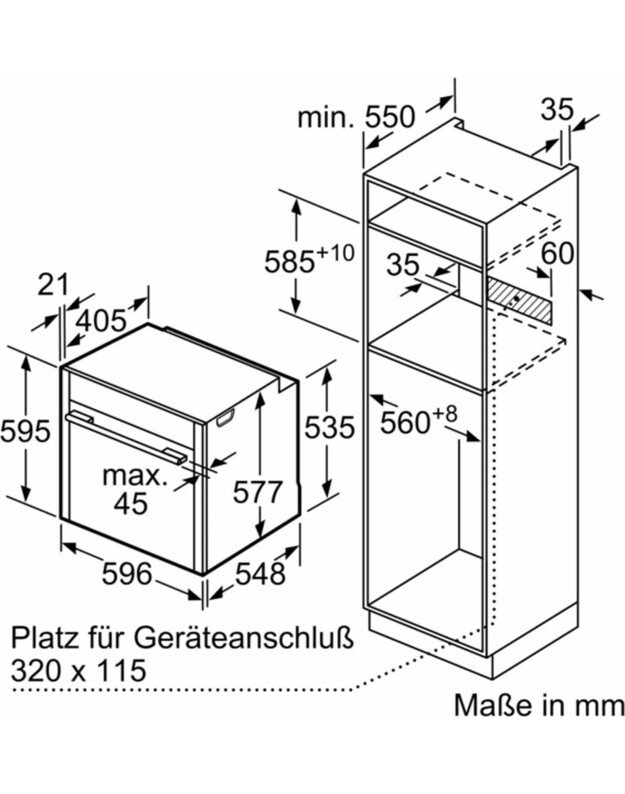 Orkaitė Neff B64CT73N0 2