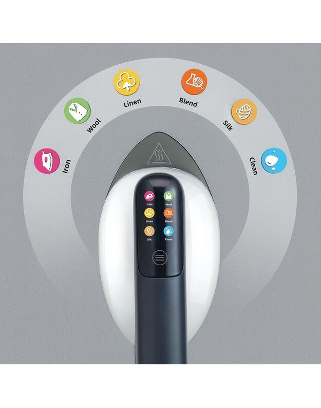 Prietaisas lyginantis karštais garais Zyle Garment Steamer plus Iron 2 in 1, ZY904GSW, baltas 6