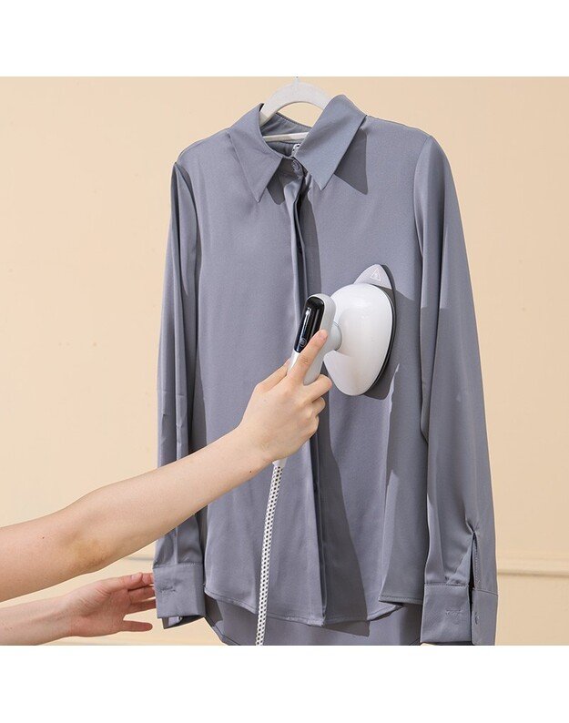 Prietaisas lyginantis karštais garais Zyle Garment Steamer plus Iron 2 in 1, ZY904GSW, baltas 7