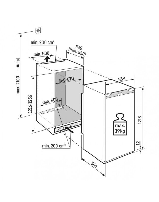 Šaldytuvas Liebherr IRd 4101 Pure 2