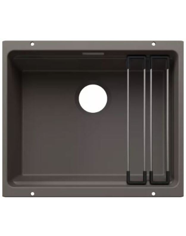 Plautuvės Blanco ETAGON 500-U, vulkano pilka, 527755