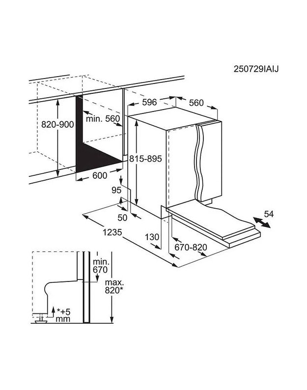 Indaplovė AEG GI8200X5TN  2