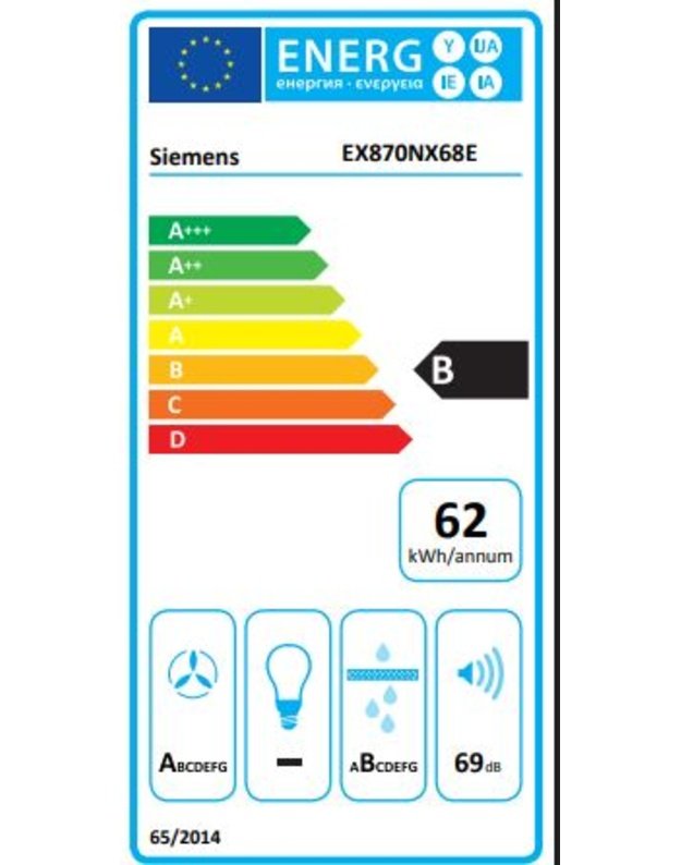 Kaitlentė Siemens EX870NX68E 