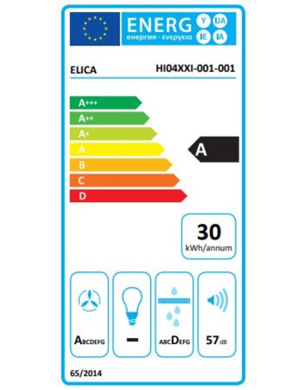 Kaitlentės Elica NIKOLATESLA FIT BL/A/72 1