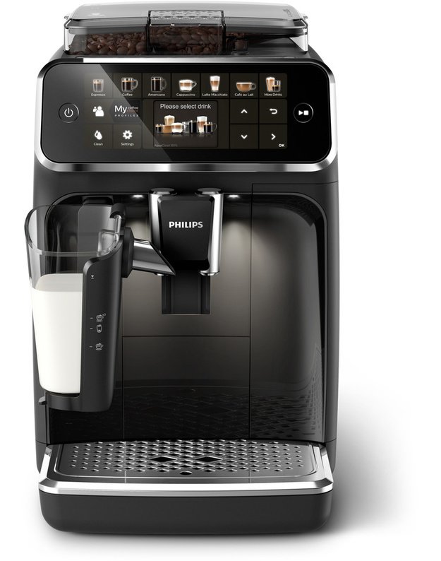 Philips EP5441/50 5400 Series automatinis kavos aparatas, 12 gėrimų, LatteGo, TFT ekranas, 15 bar, 4 naudotojų profiliai