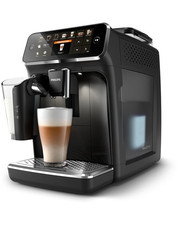 Philips EP5441/50 5400 Series automatinis kavos aparatas, 12 gėrimų, LatteGo, TFT ekranas, 15 bar, 4 naudotojų profiliai