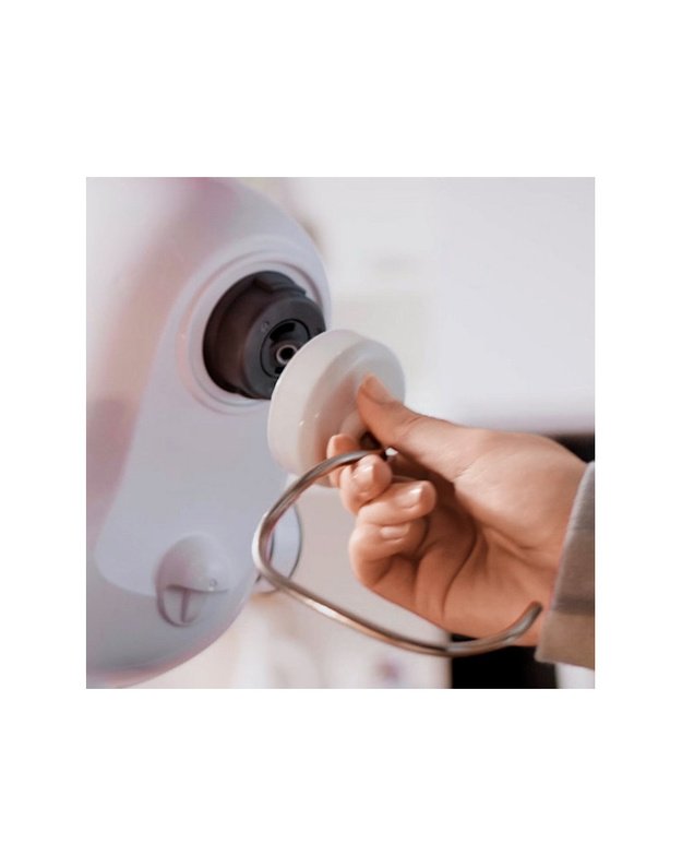 Bosch MUMS2EW01 Serie 2 virtuvinis kombainas, 700 W, 3,8 l nerūdijančiojo plieno dubuo, pjaustyklė, baltas
