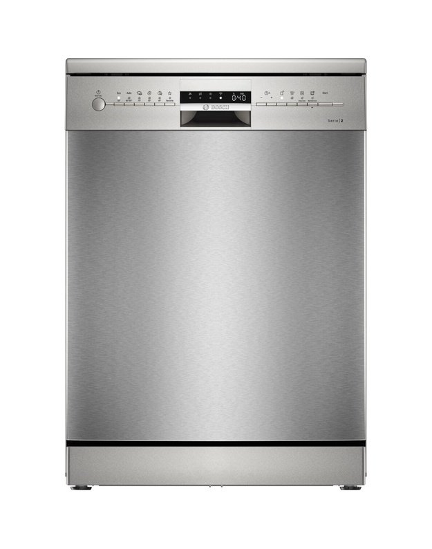 Bosch SMS2ITI66E Serie 2 laisvai pastatoma indaplovė, 12 komplektų, ExtraDry, Home Connect, Rackmatic, D klasė