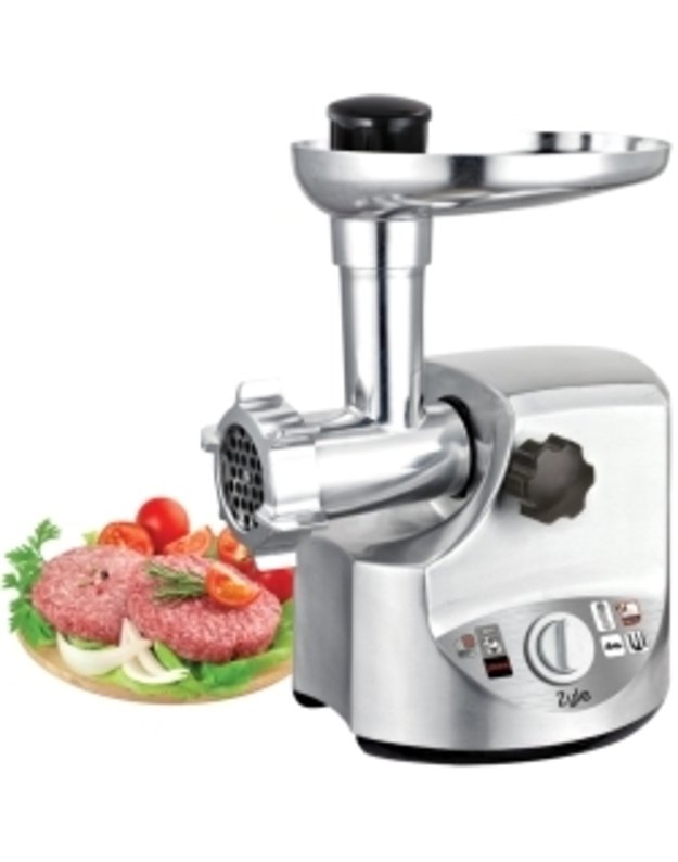 Elektrinė mėsmalė Zyle ZY198MG nerūdijančio plieno, 2000 W