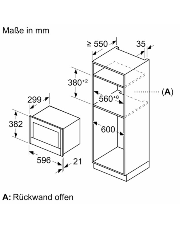 Mikrobangų krosnelė Neff NL4WR21N1 2