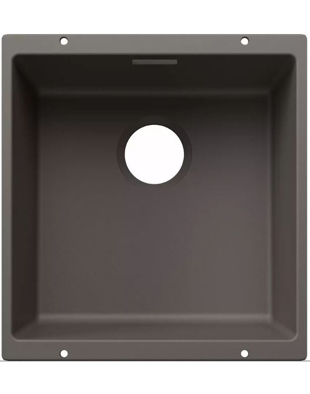 Plautuvės Blanco SUBLINE 400-U, vulkano pilka, 527787