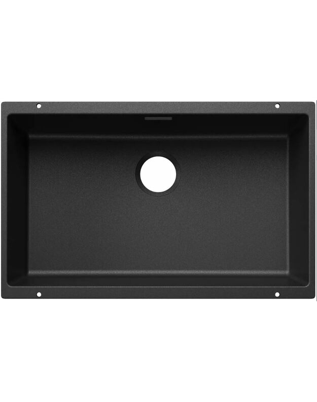  Plautuvės Blanco SUBLINE 700-U, juoda, 527802