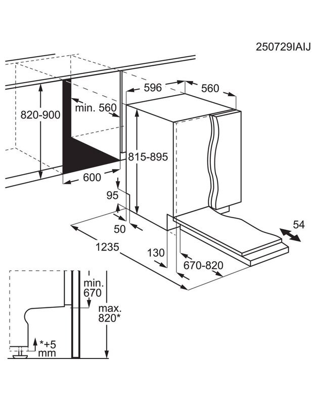 Indaplovė Electrolux E82LX520T  1