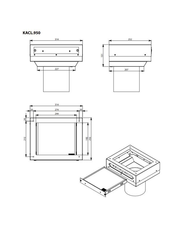 Filtravimo sistama FALMEC KACL.950 Carbon Zeolith 5