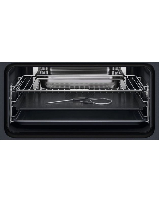 AEG 9000 ProAssist TP9SK821B kompaktinė garinė orkaitė, 45 l, SteamPro, CookSmart Touch+ 7,8", Wi-Fi