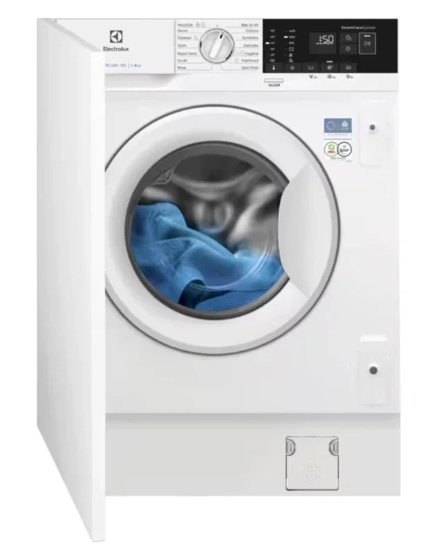 Electrolux 700 SteamCare EW7F448WI įmontuojama skalbyklė, 8 kg, 1400 aps./min., garų programa, A klasė