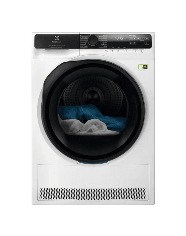 Electrolux EW9D587KC1E 900 PerfectCare džiovyklė su šilumos siurbliu, 8 kg, A klasė, 3DSense, SmartSave, Wi-Fi