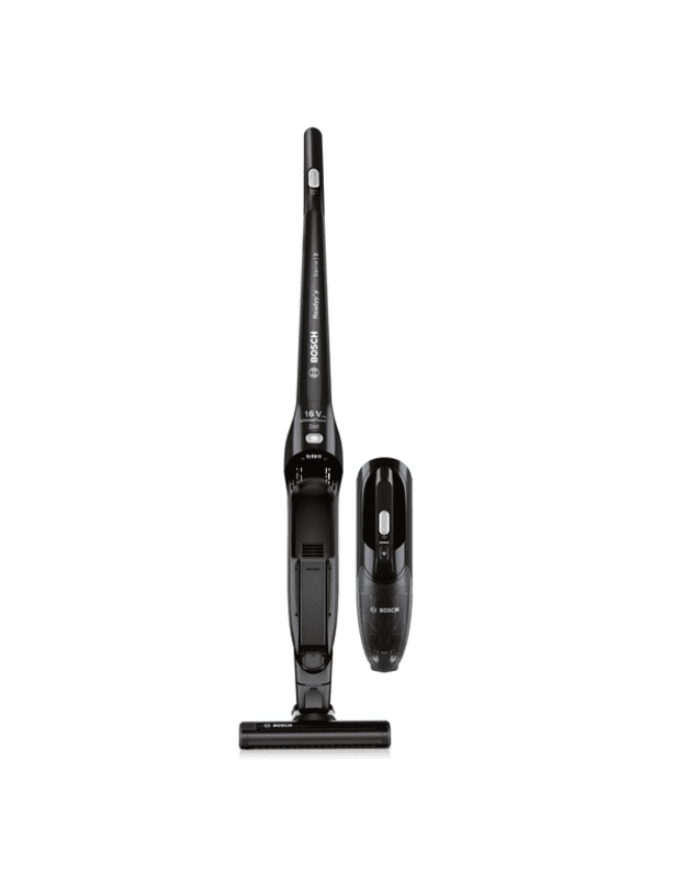 Bosch BCHF216B Serie 2 Readyy'y belaidis dulkių siurblys 2in1, 16Vmax, iki 40 min., juodas