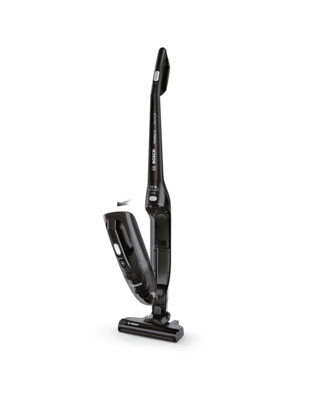 Bosch BCHF216B Serie 2 Readyy'y belaidis dulkių siurblys 2in1, 16Vmax, iki 40 min., juodas