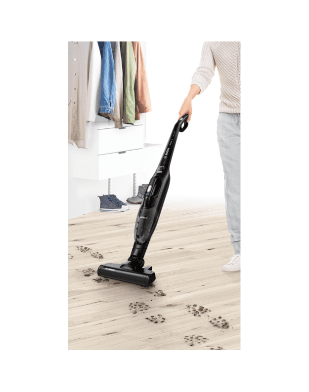 Bosch BCHF216B Serie 2 Readyy'y belaidis dulkių siurblys 2in1, 16Vmax, iki 40 min., juodas