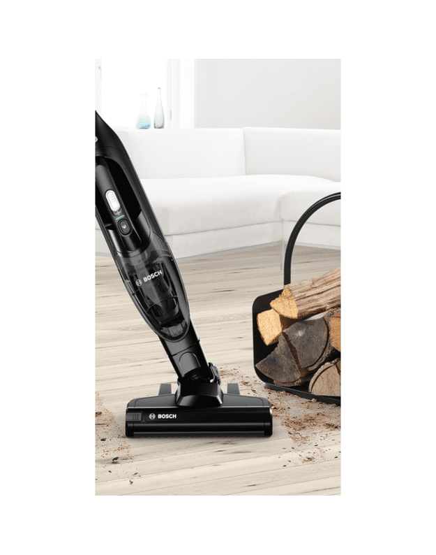 Bosch BCHF216B Serie 2 Readyy'y belaidis dulkių siurblys 2in1, 16Vmax, iki 40 min., juodas