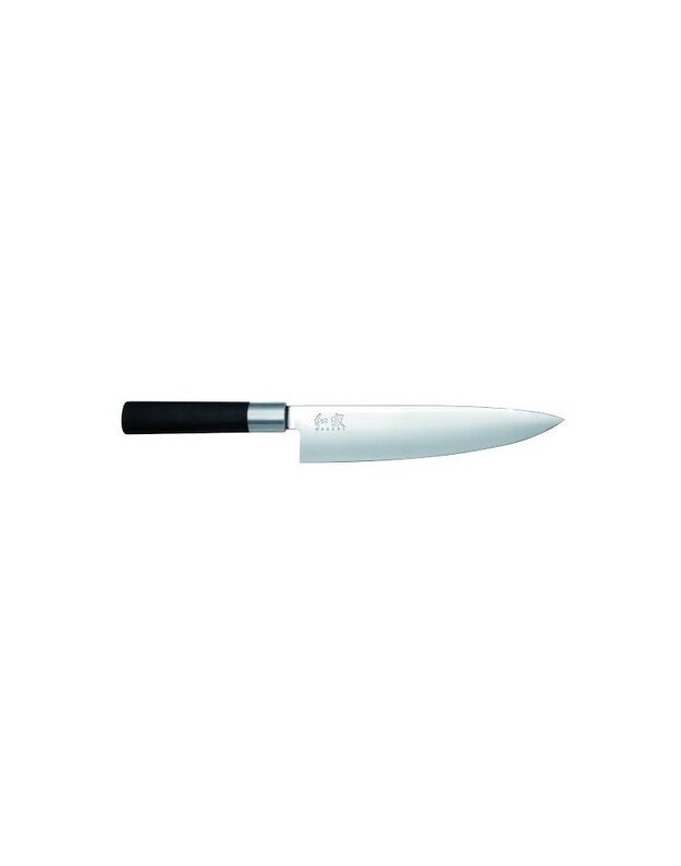 Japoniško plieno peilis KAI Wasabi black DM6720C peilis, 20 cm ašmenys