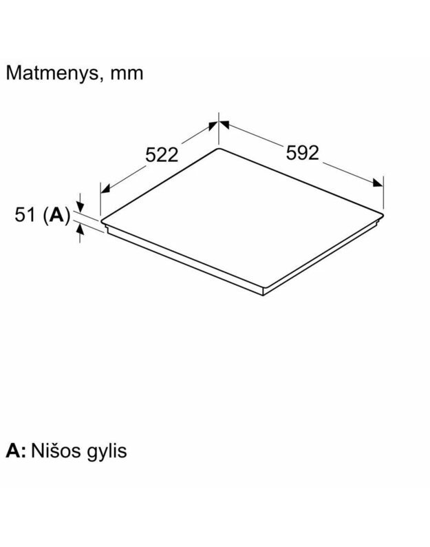 Kailtentė Bosch PIX61RHC1E 2