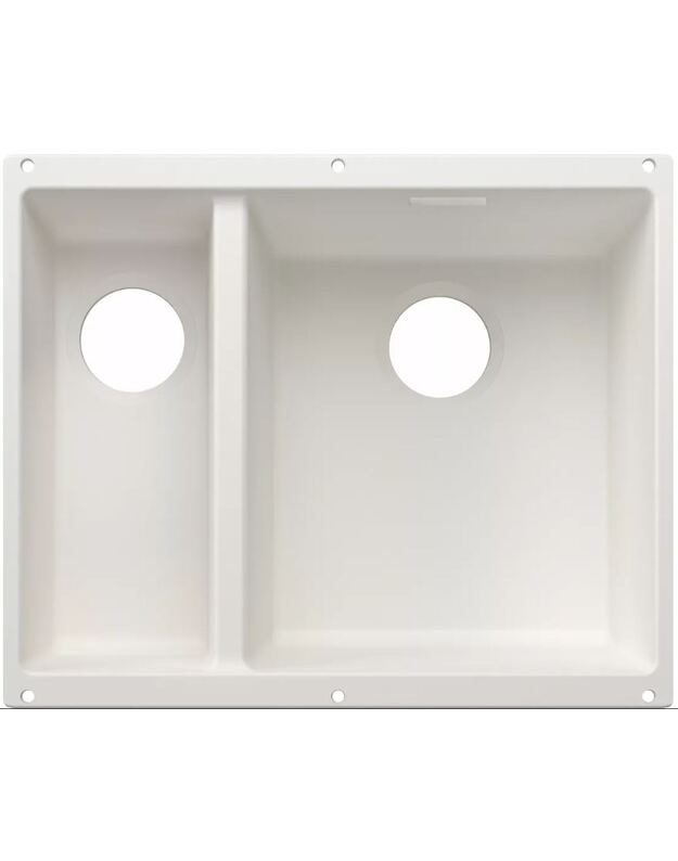Plautuvė BLANCO SUBLINE 340/160-U, balta, 527815