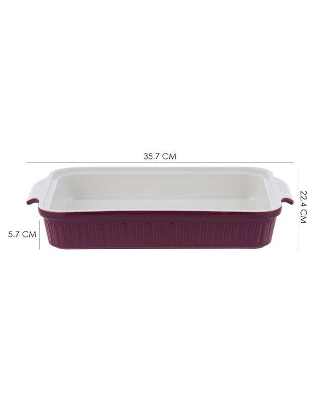 Porcelianinis kepimo indas Zyle ZY1820CDR