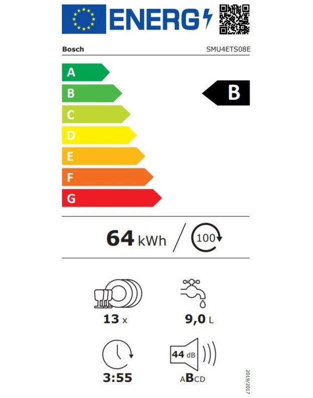 Indaplovė Bosch SMU4ETS08E