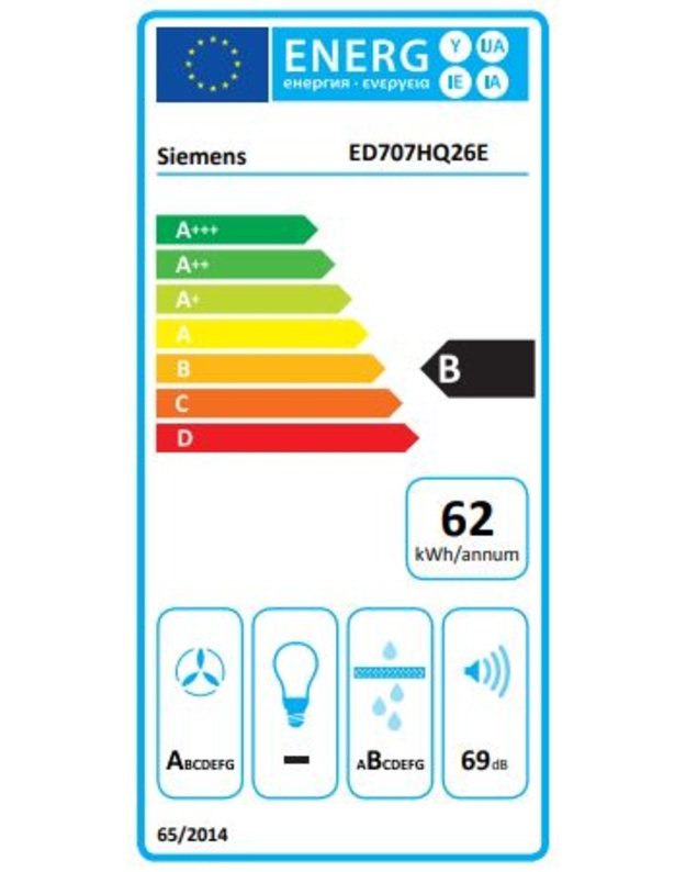 Kailtentė Siemens ED707HQ26E