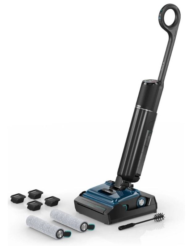 Bosch Serie 6 OneFlow BHF61BX belaidis plaunantis siurblys, 24 000 Pa, iki 40 min., savaiminio išsivalymo stotelė