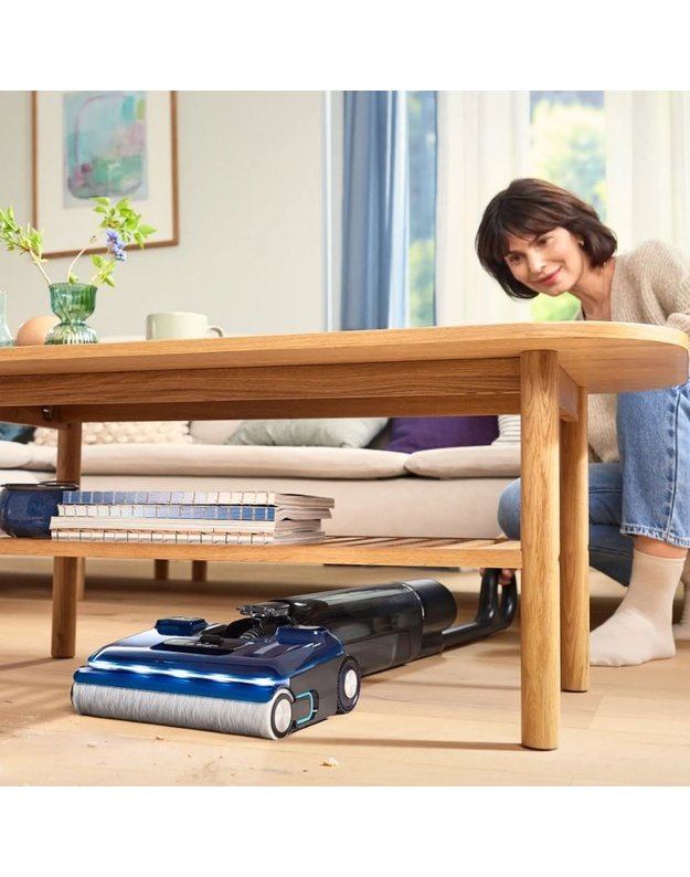 Bosch Serie 6 OneFlow BHF61BX belaidis plaunantis siurblys, 24 000 Pa, iki 40 min., savaiminio išsivalymo stotelė