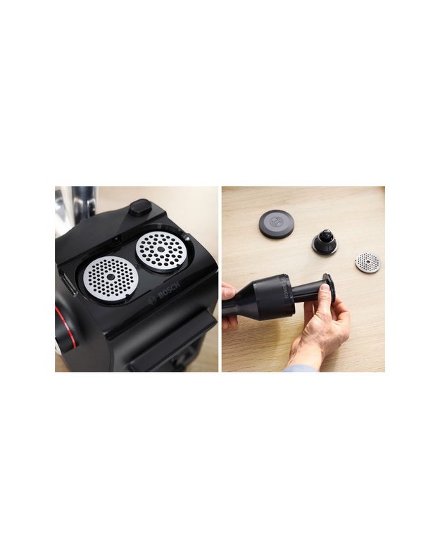 Bosch MFWS440B Serie 4 MultiPower mėsmalė su tarkavimo ir pjaustymo priedu, 1900 W