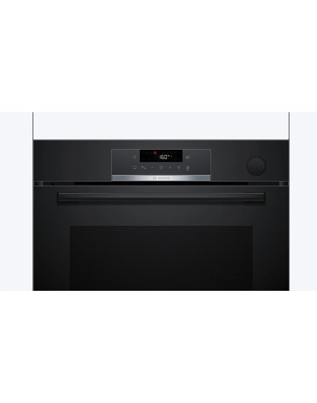 Bosch HRG532BB3 Serie 4 įmontuojama orkaitė su papildomų garų ir Air Fry funkcijomis, 71 l, juoda