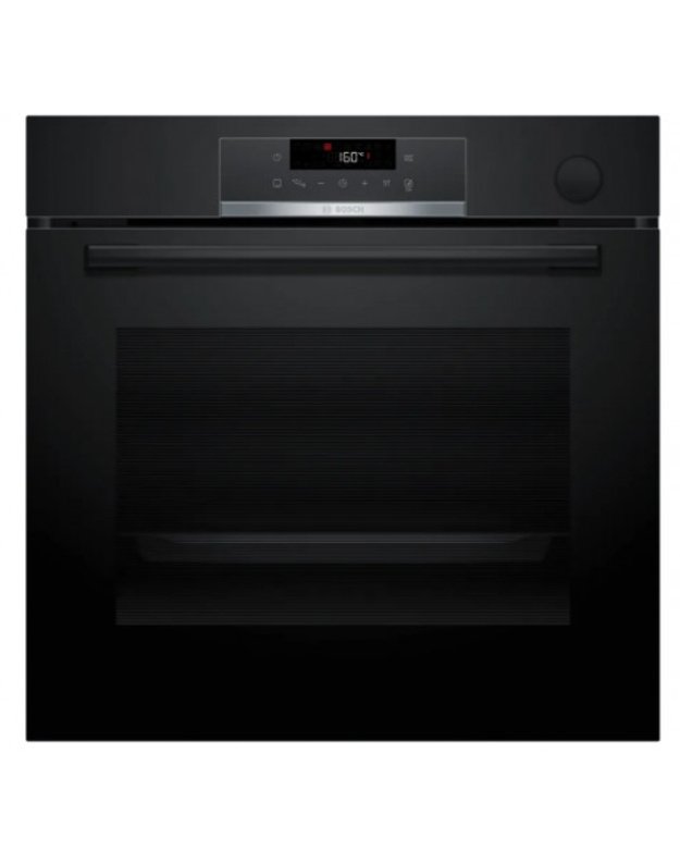 Bosch HRG532BB3 Serie 4 įmontuojama orkaitė su papildomų garų ir Air Fry funkcijomis, 71 l, juoda